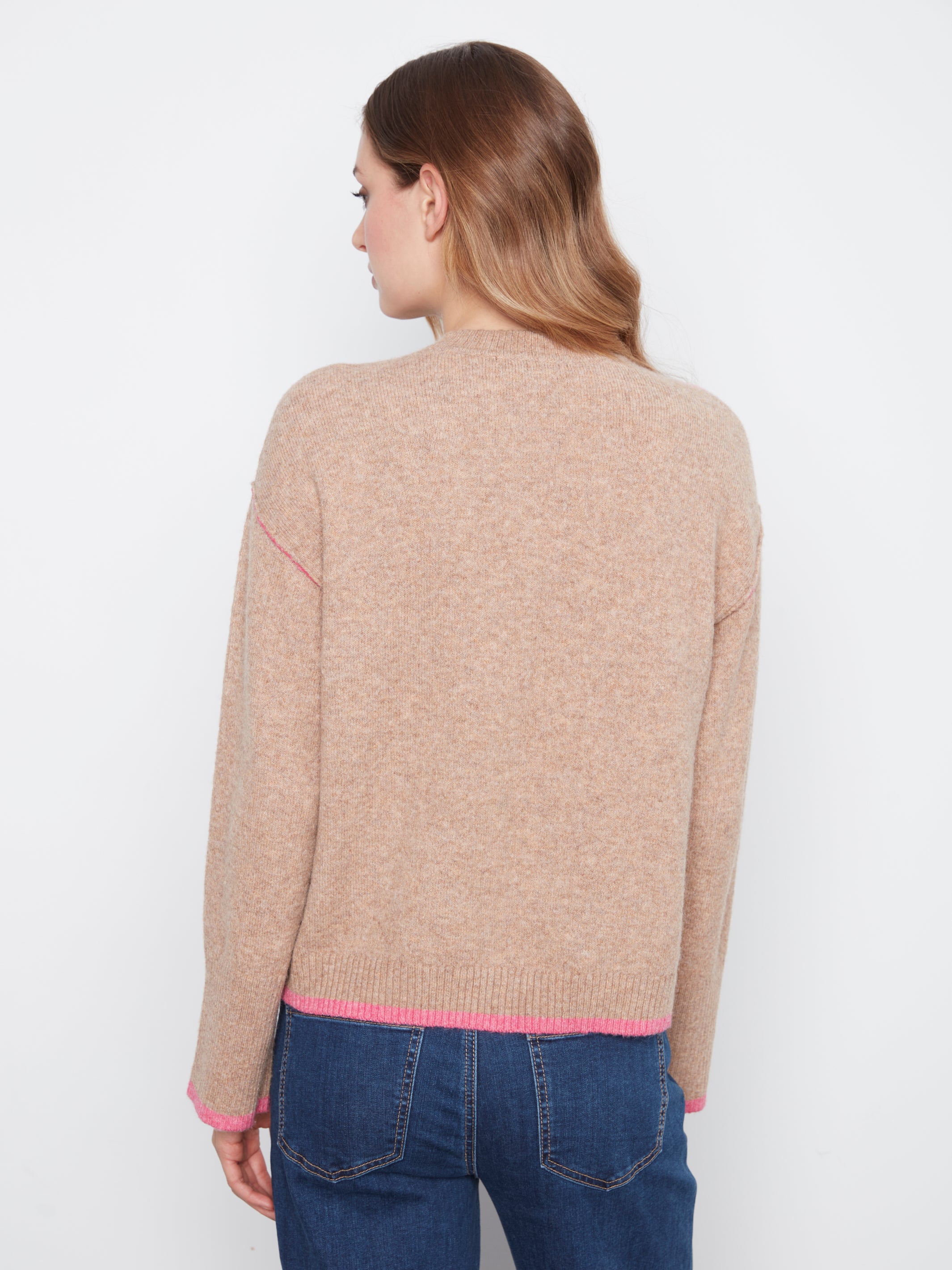 Charlie B Crew Neck Sweater - Style C2123-690C