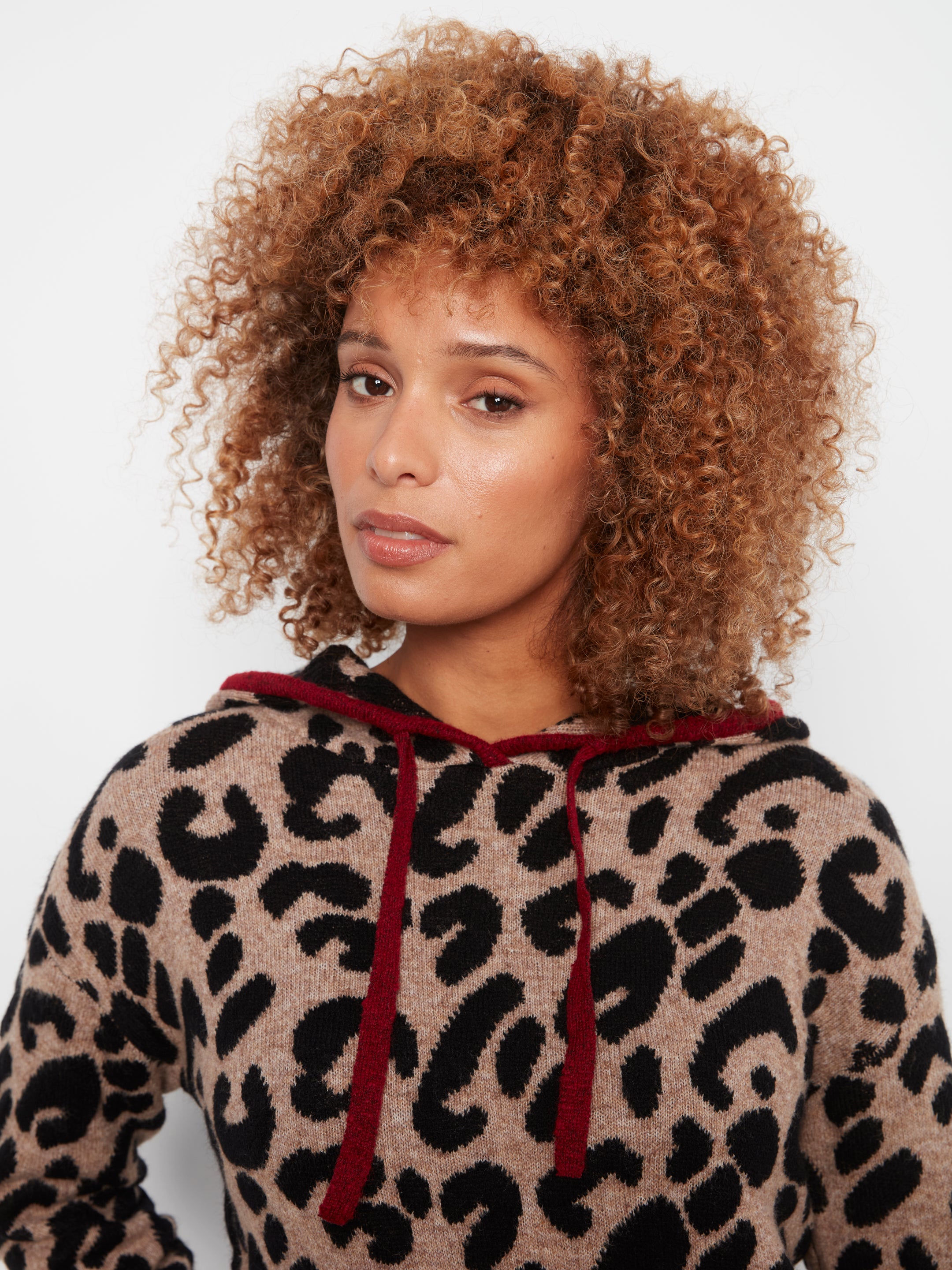Printed Hoodie Sweater