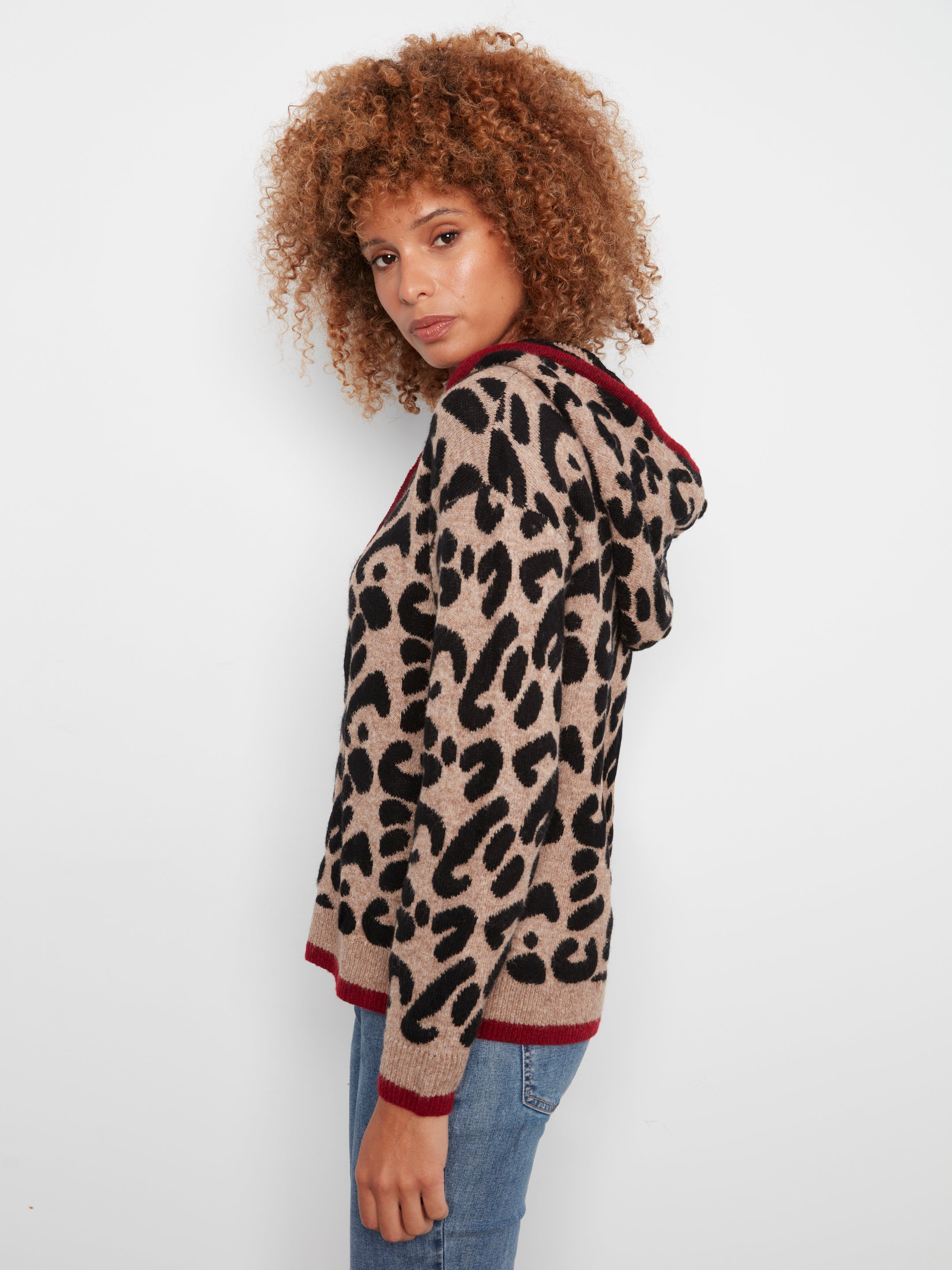 Printed Hoodie Sweater