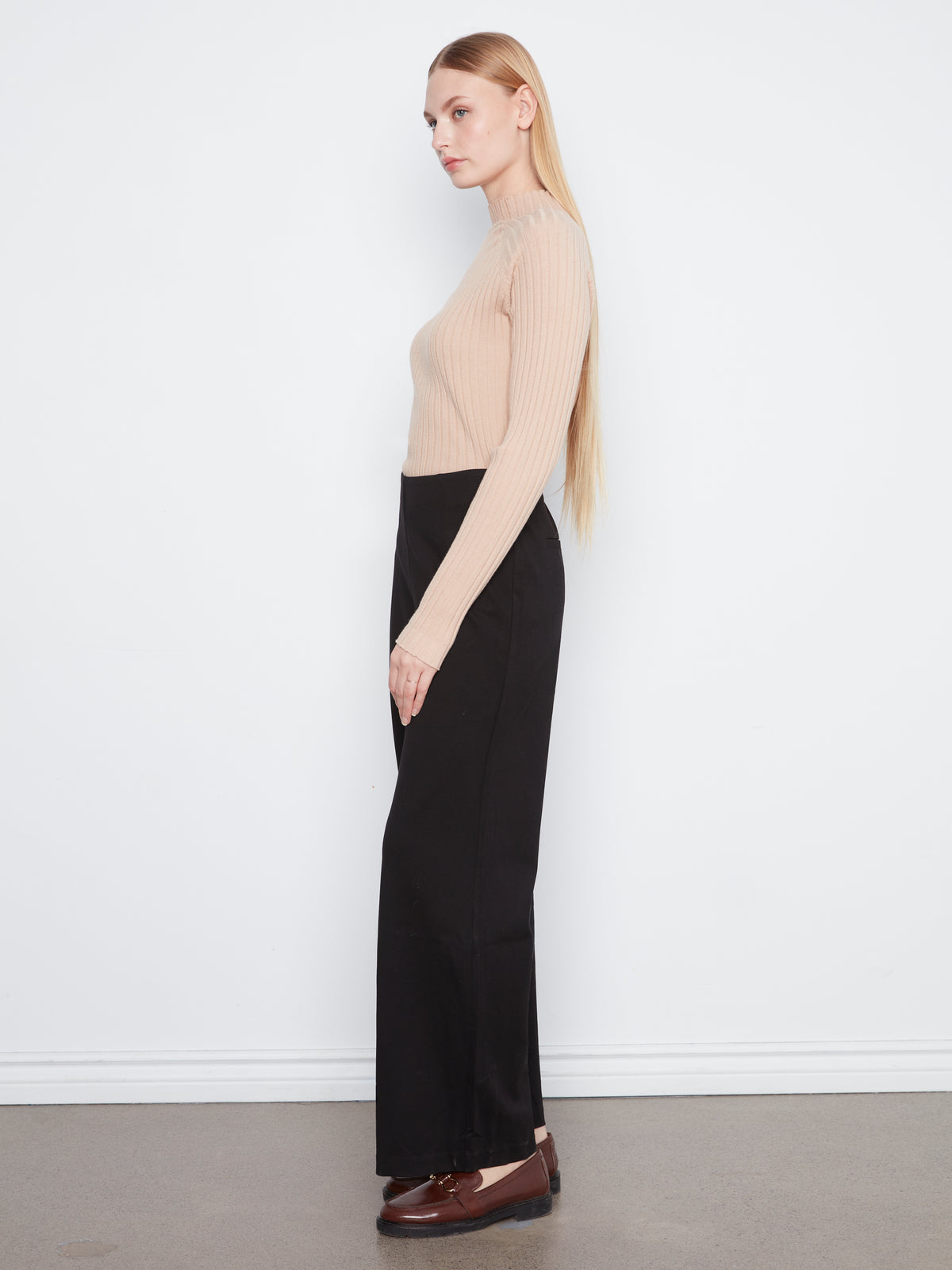 Charlie B Pull-On Wide Leg Pant - Style C5540RR-633B