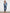 Charlie B Denim Barn Jacket With Corduroy Coll - Style C6408-301C