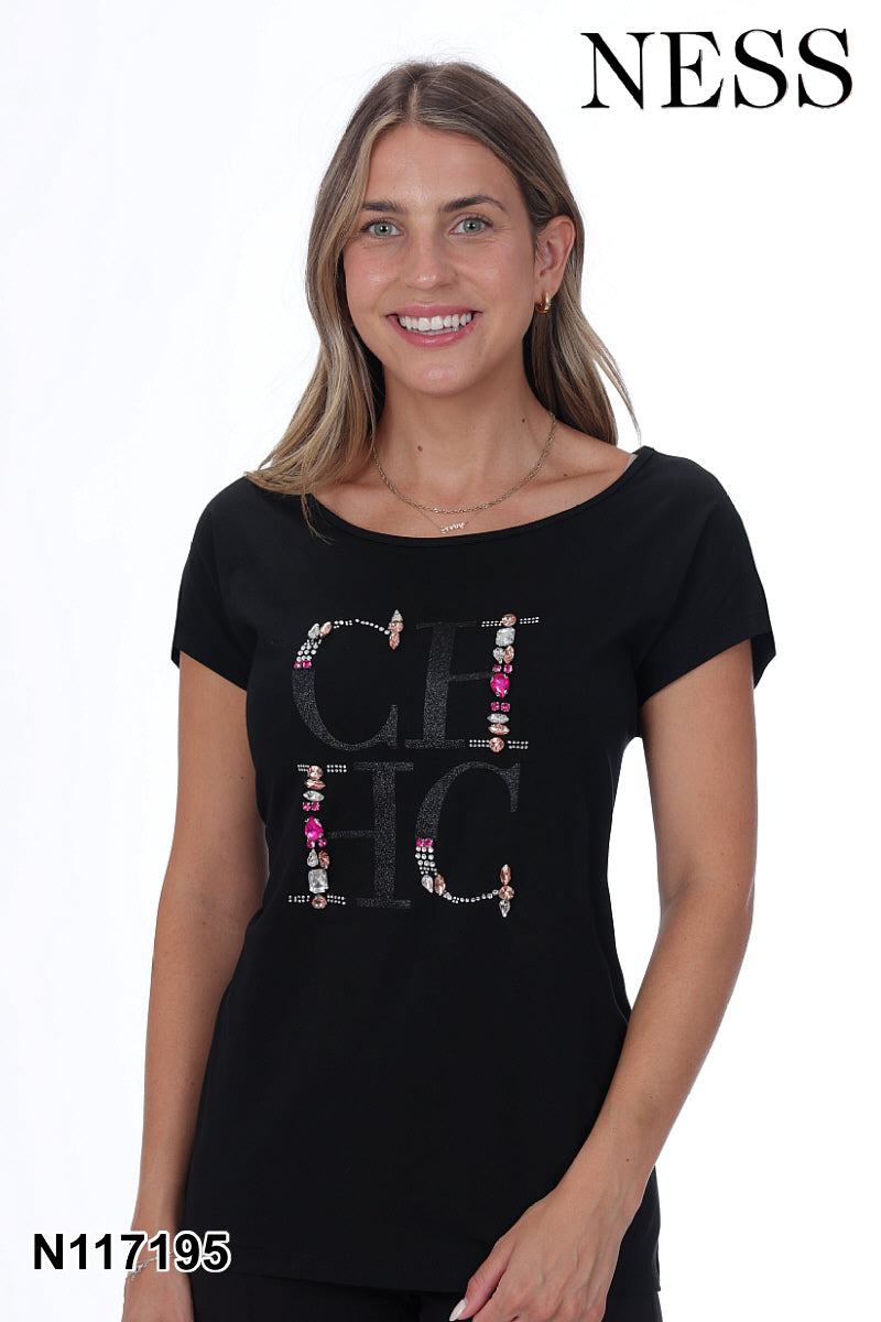 Chic Short-Sleeve Top