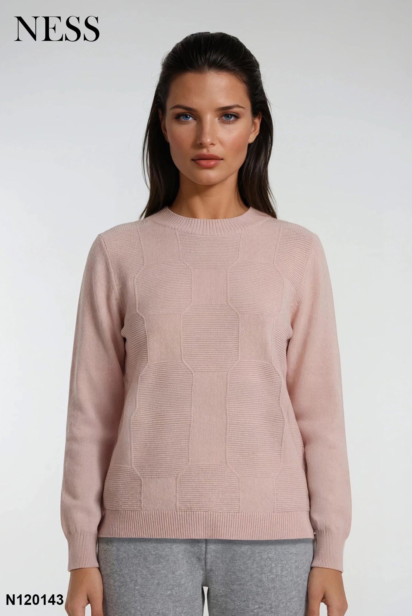 NESS Geometric Sweater - Style N120143