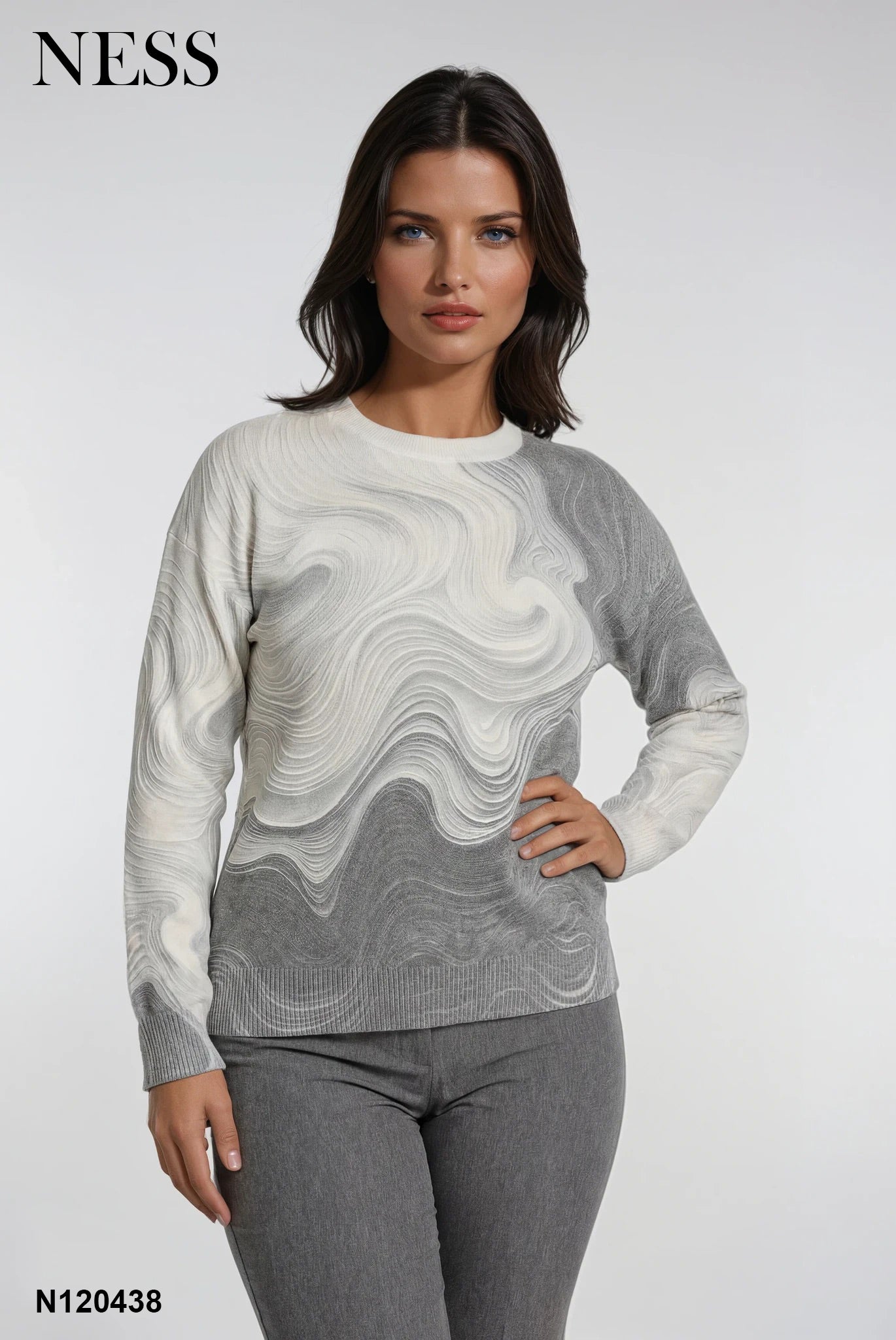 NESS Crew Neck Top - Style N120438