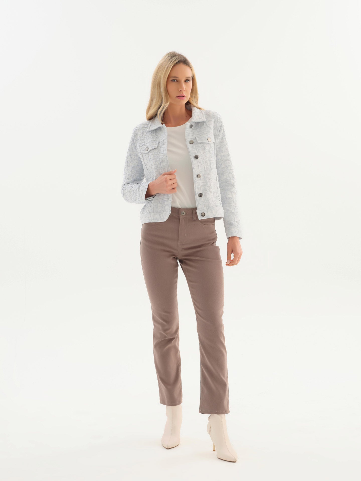 Dolcezza Button-Front Jacket - Style 76203