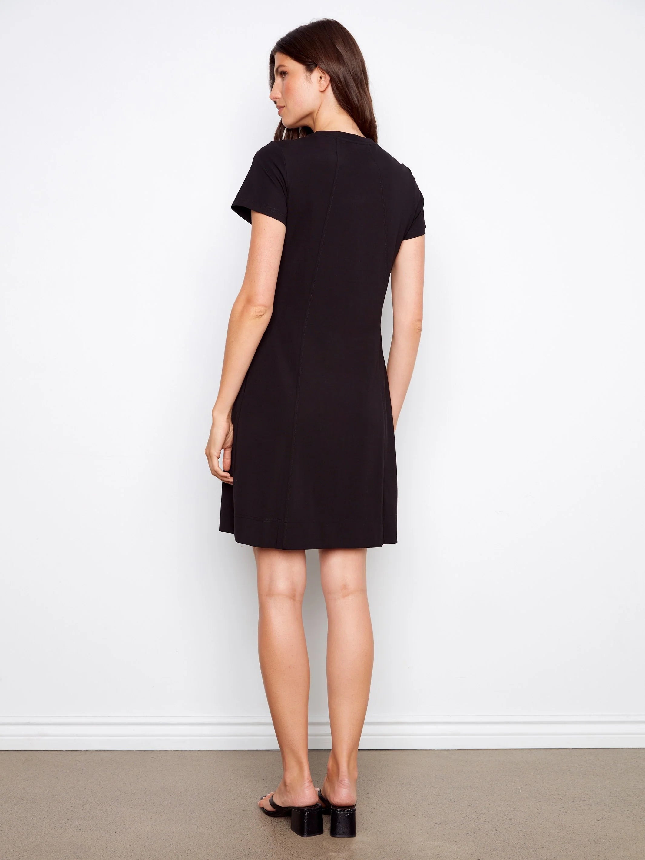 Interlock Knit Knee-Length Dress  Modella Signature