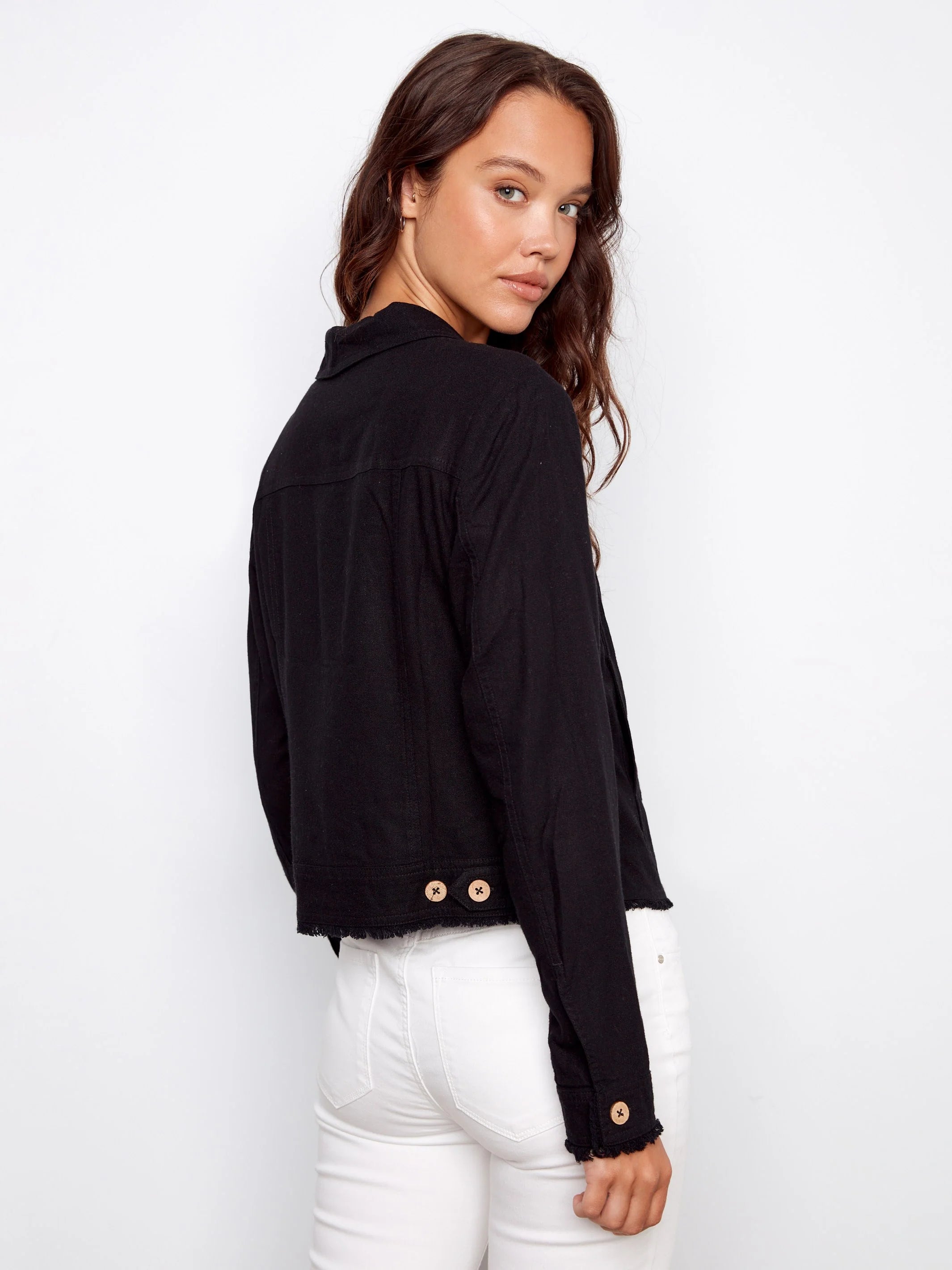 Linen Blend Jacket