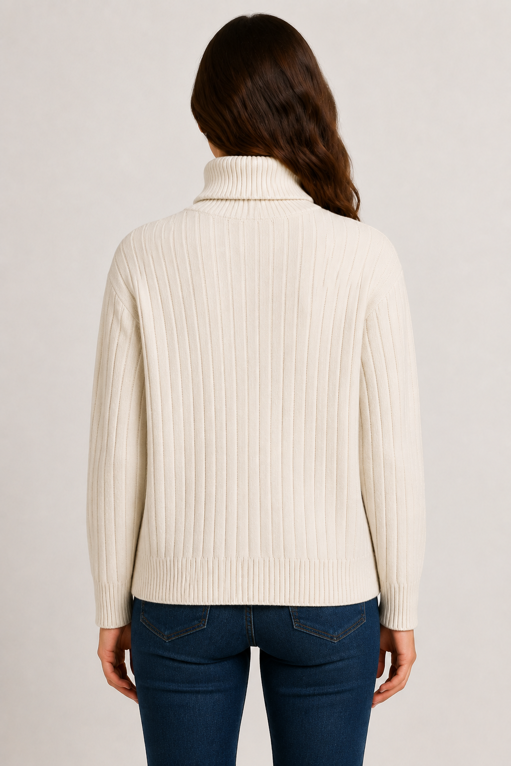 Eternelle Turtleneck Sweater With Buttons - Style 5-FW2631-4