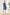 Tribal Zip-Front Blue Dress - Style 13710-3024