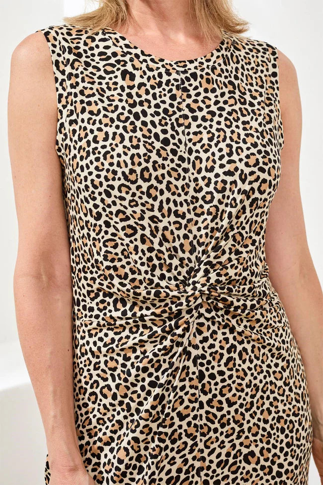 Printed Sleeveless Dress