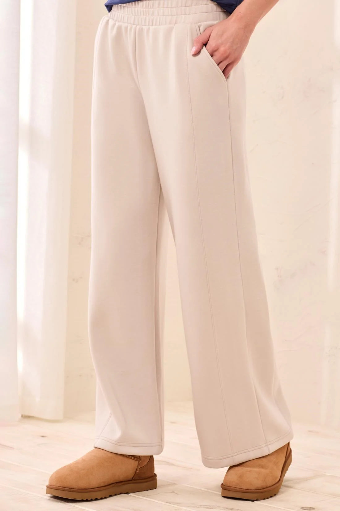 Tribal Pull-On Ankle Pant With Pockets - Style 3138O-3390