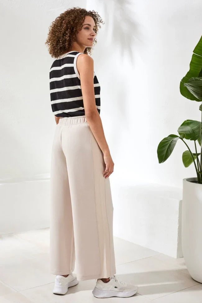 Straight-Leg Pull-On Pants