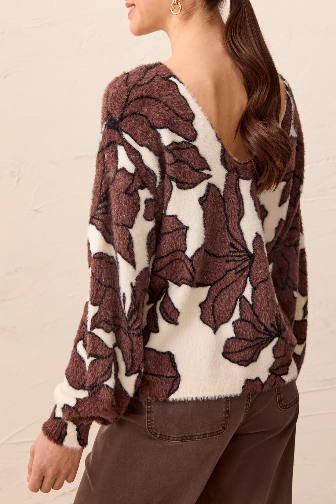 Tribal Front-To-Back Sweater - Style 55850-5054